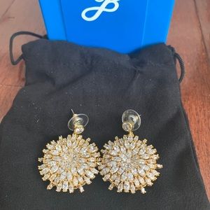 Gold Dangle Earrings QVC